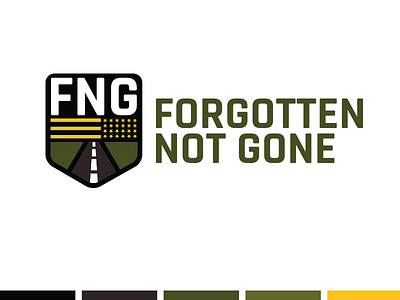 Forgotten Not Gone Custom Logo custom logo non profit veterans