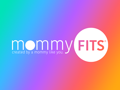 Mommy Fits Logo apparel clothing fits leisure logo mommy