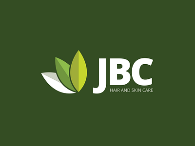 JBC Logo beauty leaf logo design