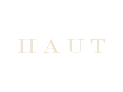 Haut Wall Decor Logo