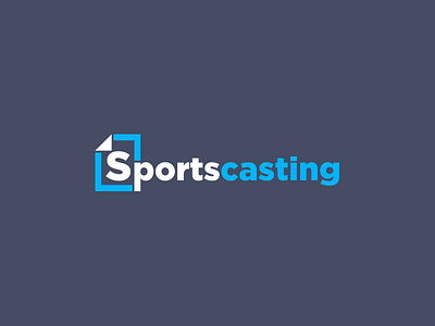 Custom Sports Podcast Blog Logo Design branding custom design logo logo design podcasting sports