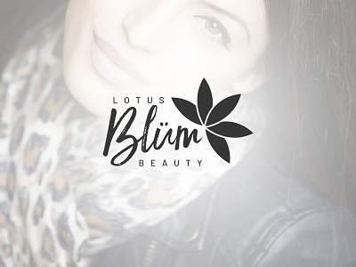 Custom Beauty & Makeup Logo Design beauty branding cosmetics custom design icon logo logo design lotus flower makeup