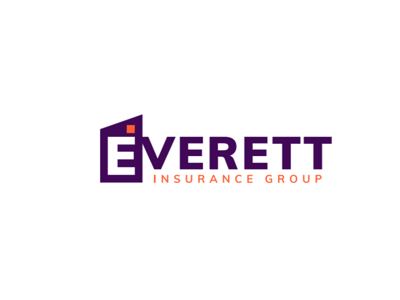 Everett Insurance Group New Logo Design insurance logo logo logo design logo designer logos