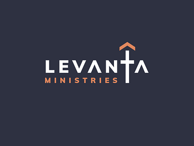 Levanta Ministries Logo Design branding christian logo christianity church logo icon jesus christ logo logo design logo designer ministry nonprofit redesign