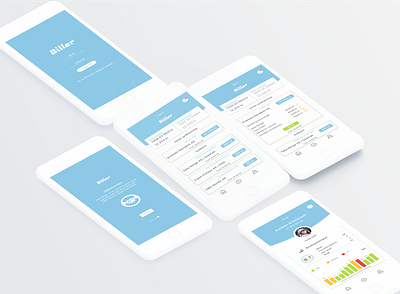 Biller app design ui ux