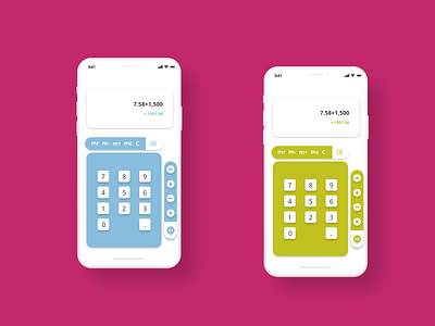 DailyUI: 004 - Calculator calculator ui daily 100 challenge daily ui dailyui design mobile app design mobile design mobile ui ui ui ux ui design user interface ux ux design