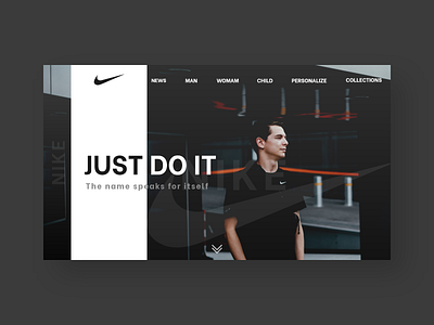 NIKE - Store Web App Concept design nike ui ui ux ui design user interface ux design web design webdesign website website design