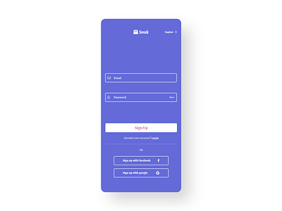 Sign Up for Ecommerce app ecommerce ecommerce design mobile mobile app design sign up signup ui