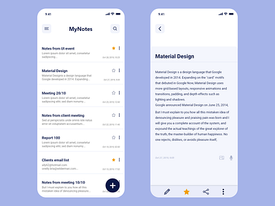 NotePad Mobile App Design mobile mobile app design mobile design mobile ui notepad notes ui