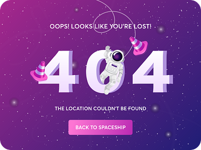 404 Error page 2020 trends 2d 404 error page 404 page app branding error 404 error page error state illustration interaction design minimal trending ui ux web page design webdesign website website design websites