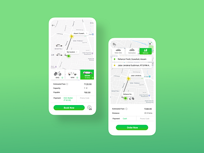 OGO - Taxi Booking App app booking booking app booking cab cab car booking goprotoz goprotozdesign taxi taxi app