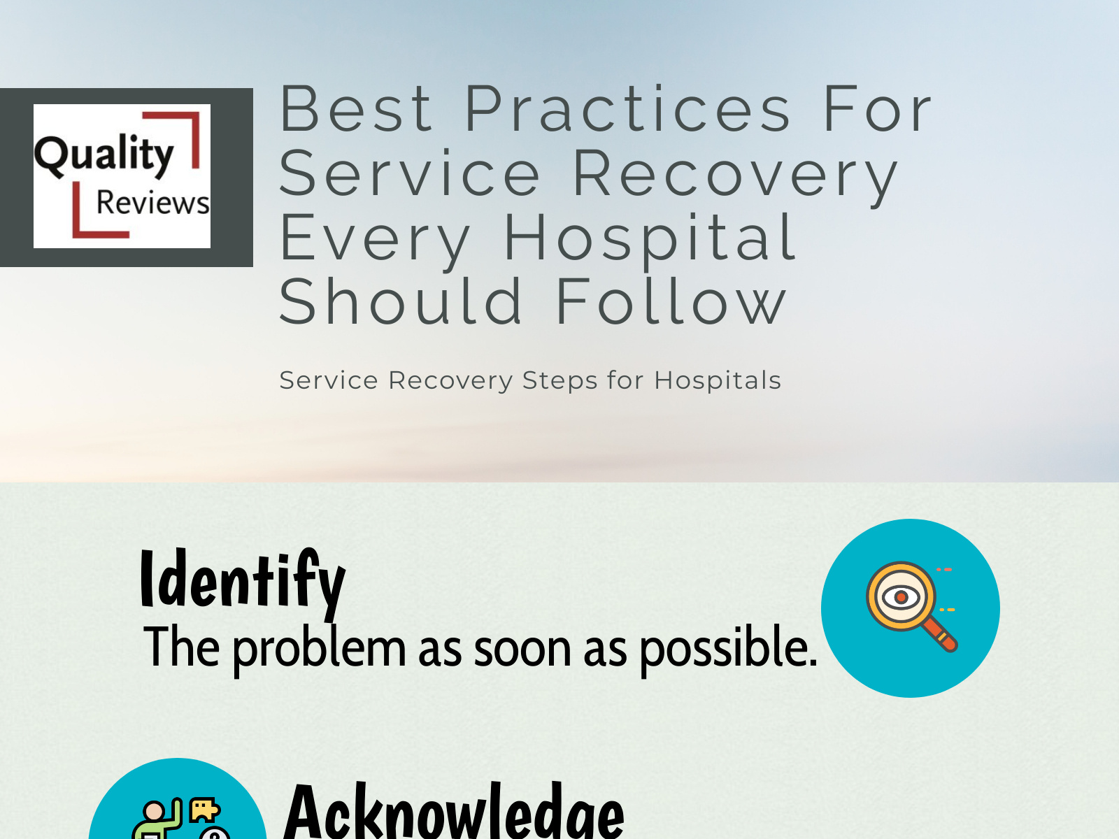 Dribbble Best Practices For Service Recovery Every Hospital Should