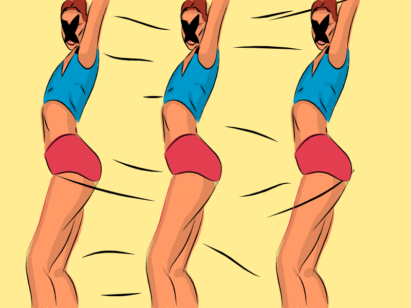 twerking by David Gonzalez on Dribbble