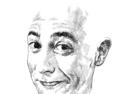 Dribbble 048 drawing i know you are but what am i illustraton incomplete peewee poster sketch