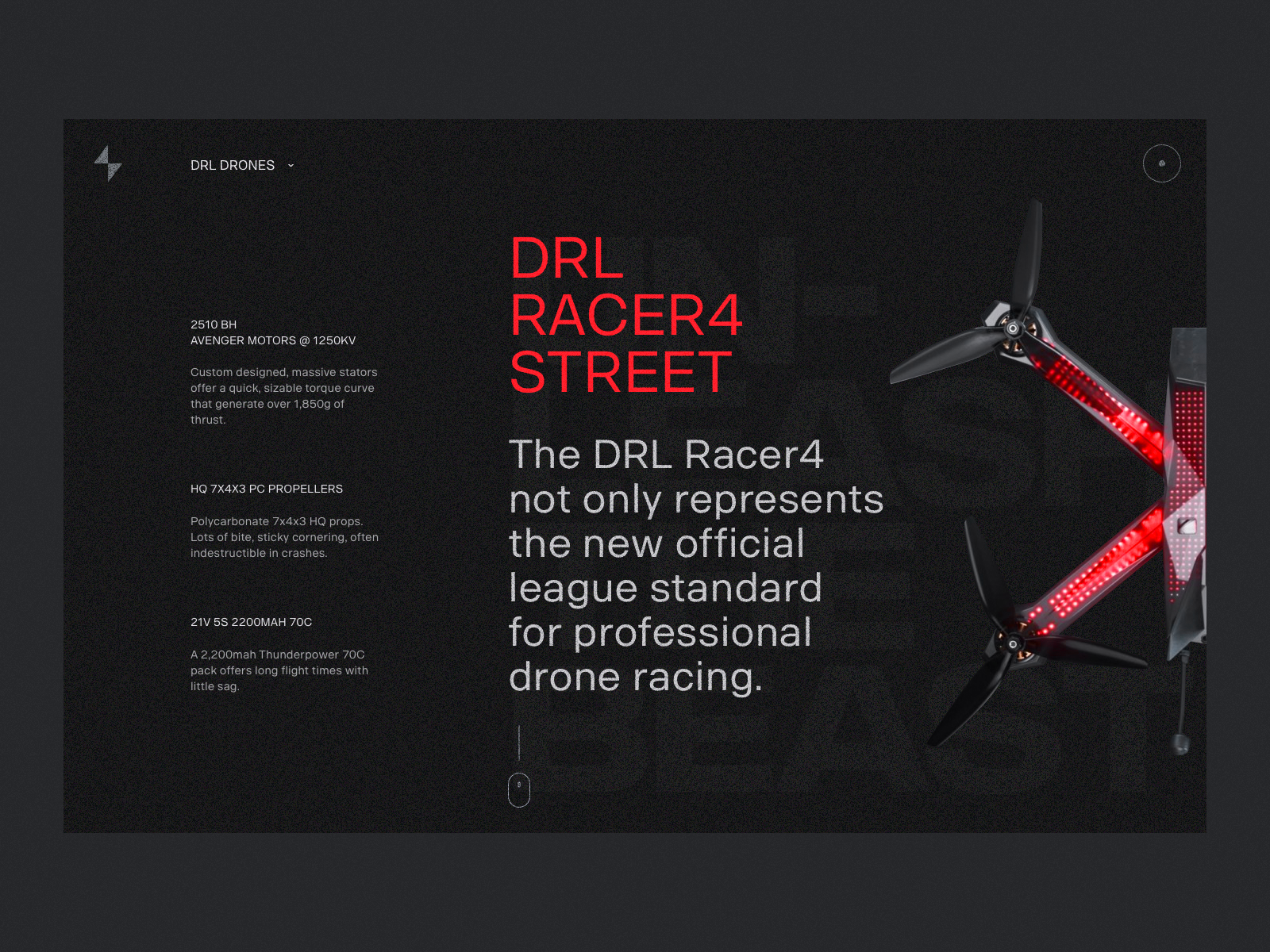 DRL Drones by Victor Nikitin for Fireart Studio on Dribbble