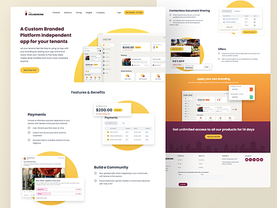 Customer Portal Landing Page