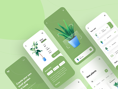 Plant shop - Mobile App design