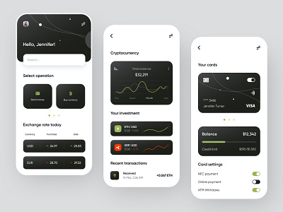 Mobile Bank - App Design