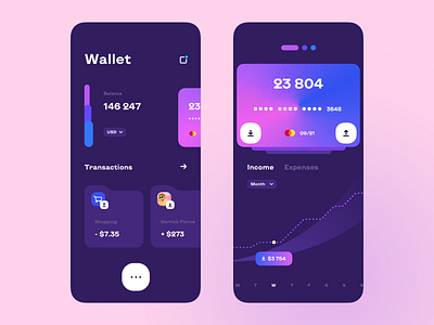 Finance App - Mobile Design