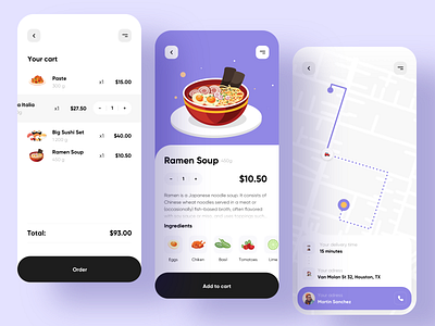 Food delivery service - Mobile App