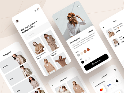 Fashion e-commerce - Mobile App