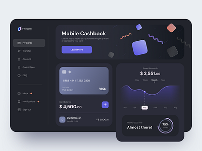 Finance App - App Design app app design bank bank app bank card banking banking app finance finance app finances fintech mobile app mobile app design mobile design mobile ui