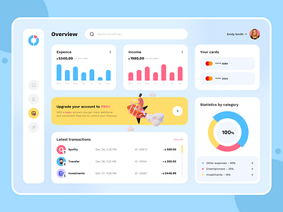 Fintech dashboard - App Design app app design bank bank app banking finance finance app finances financial financial app fintech fintech app mobile app mobile app design mobile design mobile ui