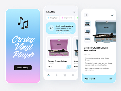 Crosley Vintage Players - Mobile App