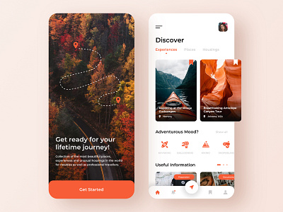 Travel service - Mobile concept