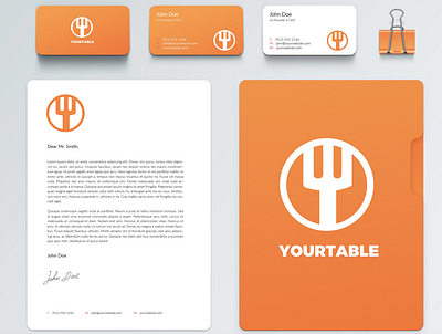 YourTable Logo Design