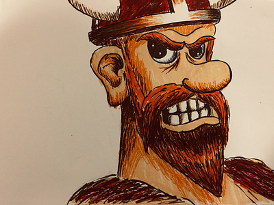 Viking illustration vikingo viking illustration