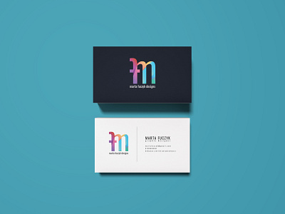 Personal branding branding businesscard design gradient mockup personal logo typography