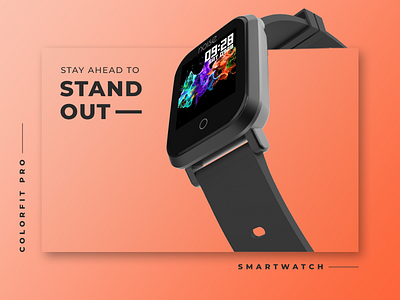 Colour fit deals pro smartwatch