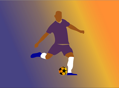 footballer adobe adobe illustrator adobe photoshop design football footballer illustraion illustrator ui ux vector