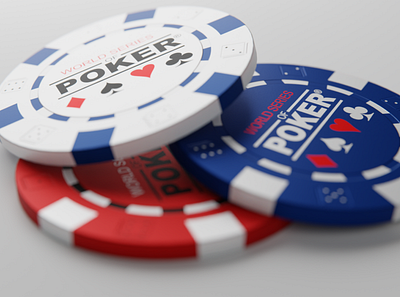 Poker chips 3d 3d art 3d modeling aruba blender3d design drpixels gameart illustration