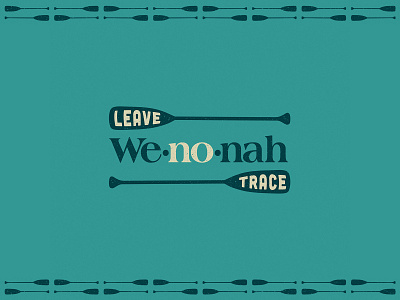Leave No Trace 1/4 bwca bwcaw bwcawilderness camping canoe creative design drawing graphic design illustration minnesota nature outdoors paddle procreate upnorth vector wenonah wilderness