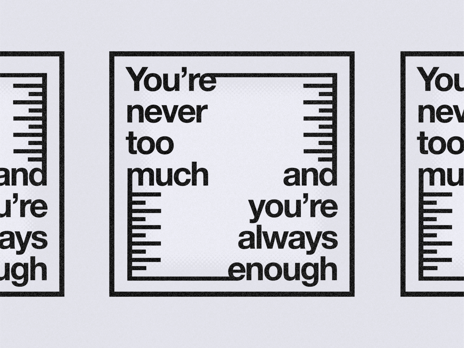 Never Too Much & Always Enough By Nicole Kline On Dribbble