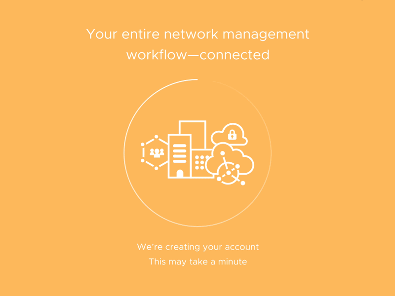 Account Creation Progress Spinner flinto spinner animation progress onboarding