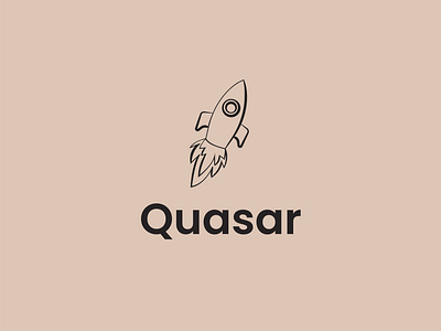 Quasar logo concept brandidentity branding graphic design logo
