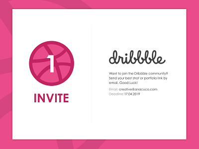 1x Dribbble Invite