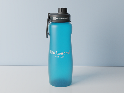 Water bottle 3d 3d bottle render 3d mockup 3d modeling 3d product design 3d render 3d water bottle 3dwater bottle render bottle bottle design branding industrialdesign water water bottle