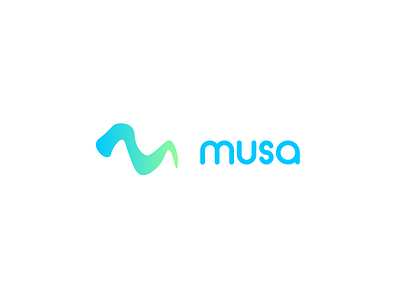 Musa - Logo & Branding app audio brand brand identity branding design graphic design identity design illustration logo music music app music player spotify ui ux vector wave