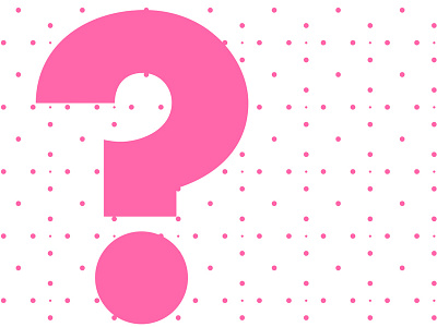 Glyph Pattern Series - Question Mark glyph graphic design pattern poster print question mark screen print type typography