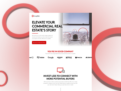 Commercial Real Estate Landing Page