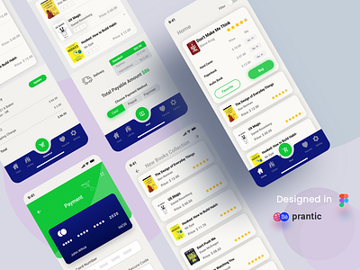 Online Bookstore App Design | Mobile UI  UX