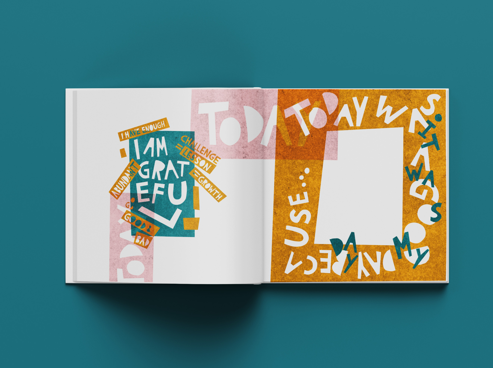 Gratitude journal design - Self care kit by Simona Hodoňová on Dribbble