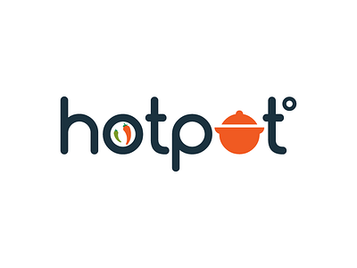 Hotpot Logo food home made logo restaurant take away