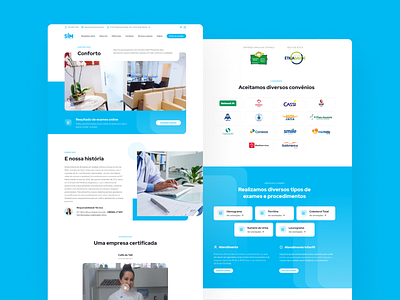 SIM | Landing Page clean design design interface mobile ui user experience ux