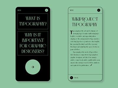 Typography ///// adobe xd app branding colors concept design graphicdesign green ideas illustration mobile design mobile ui mobile ux design typogaphy typography art typography design ui ux ux design webdesign