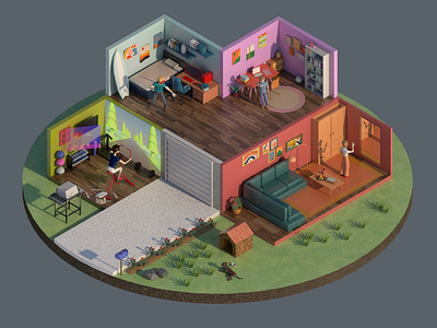 Isometric design